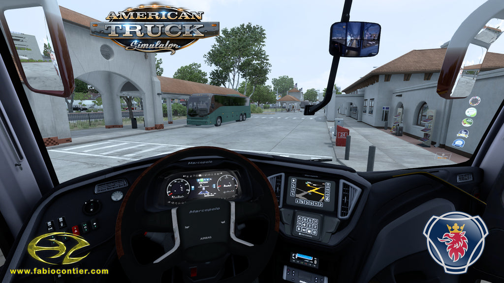 ATS Mod Bus G8 4x2 Scania Infinity Marcopolo