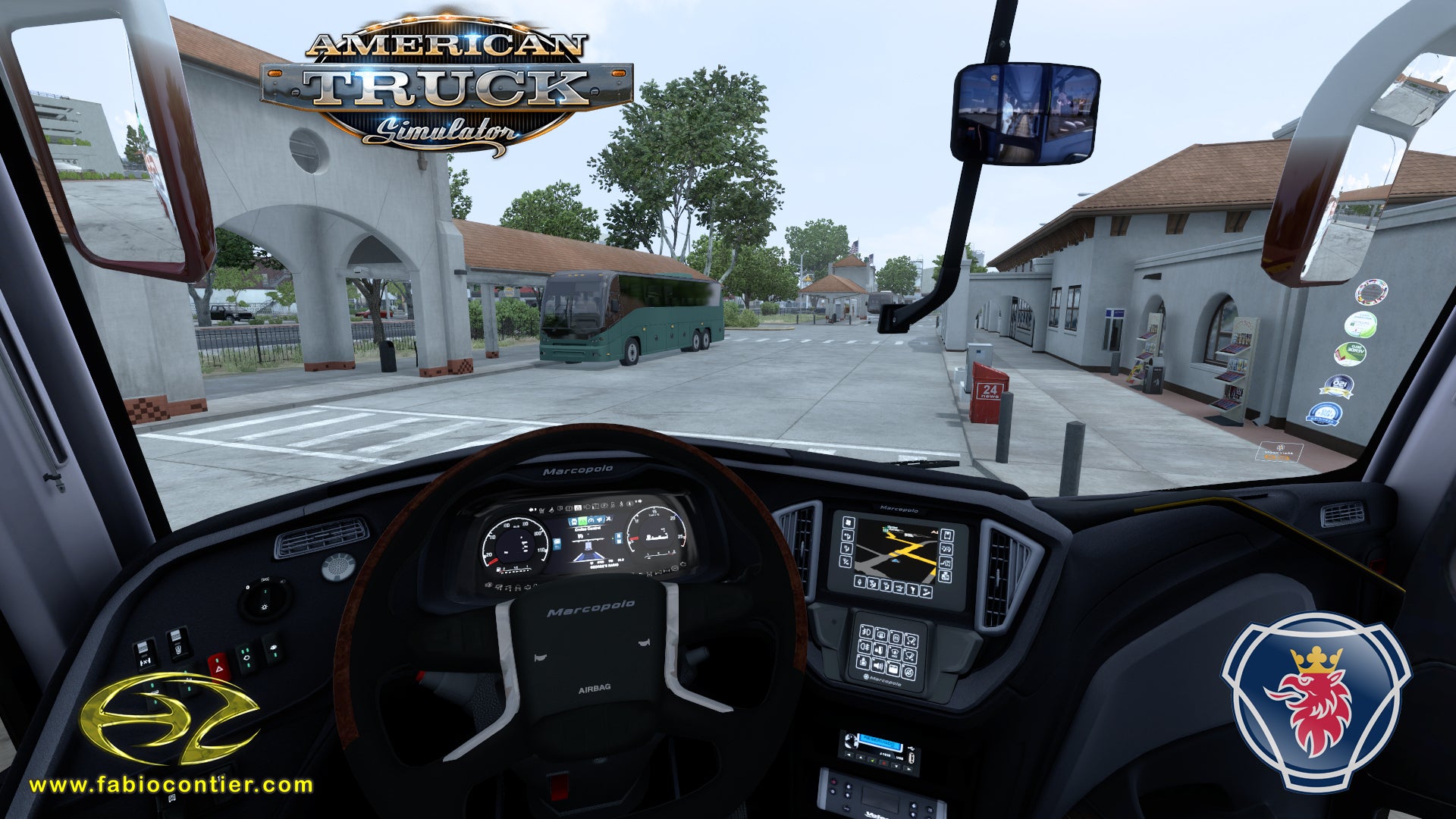 ATS Mod Bus G8 4x2 Scania Infinity Marcopolo