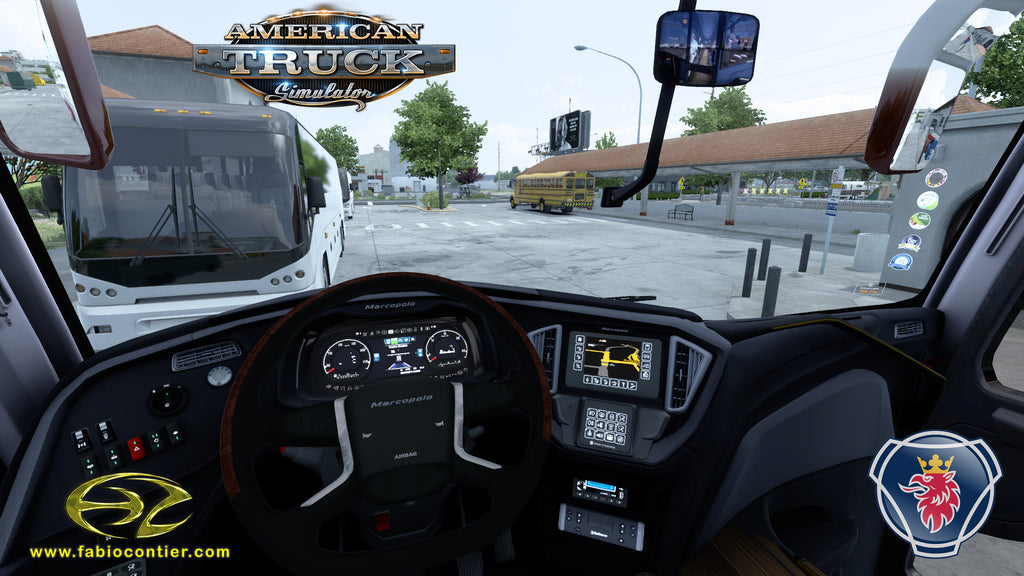 ATS Mod Bus G8 4x2 Scania Infinity Marcopolo