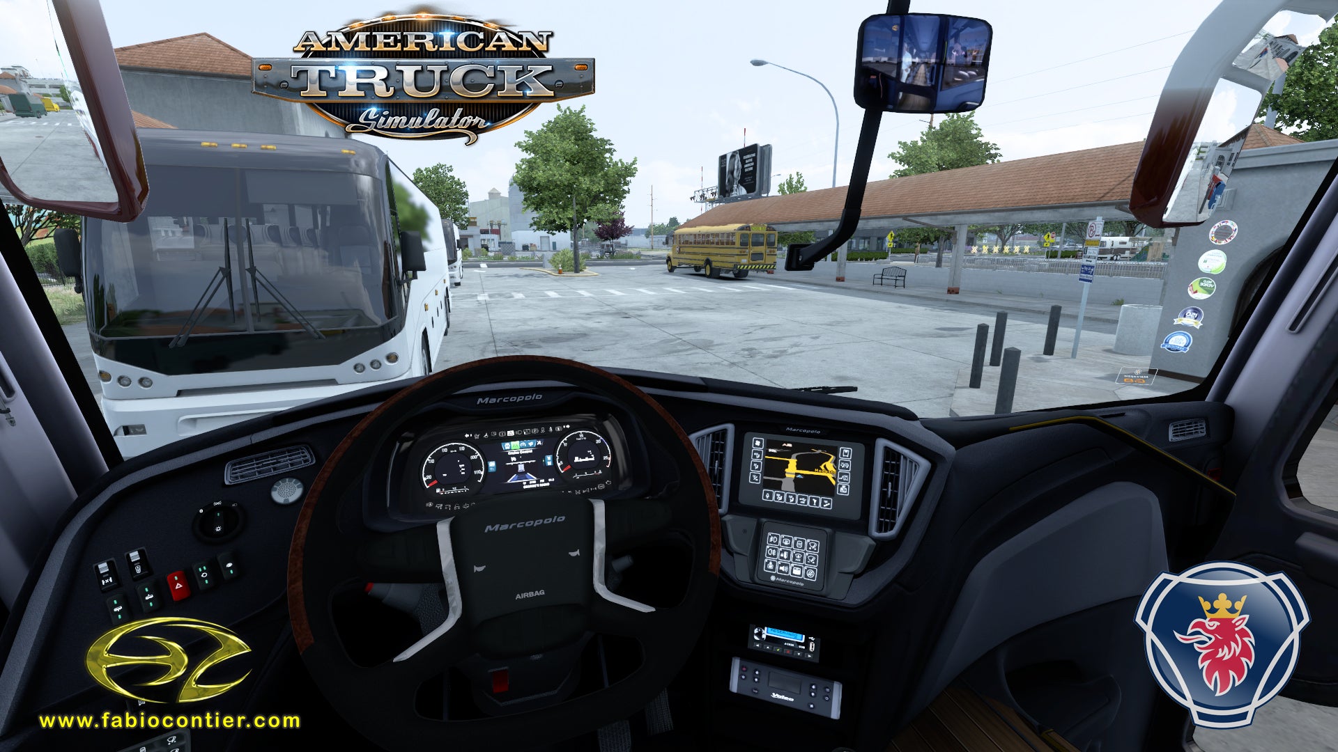 ATS Mod Bus G8 4x2 Scania Infinity Marcopolo