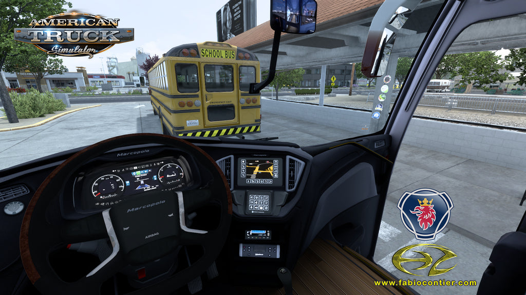 ATS Mod Bus G8 4x2 Scania Infinity Marcopolo