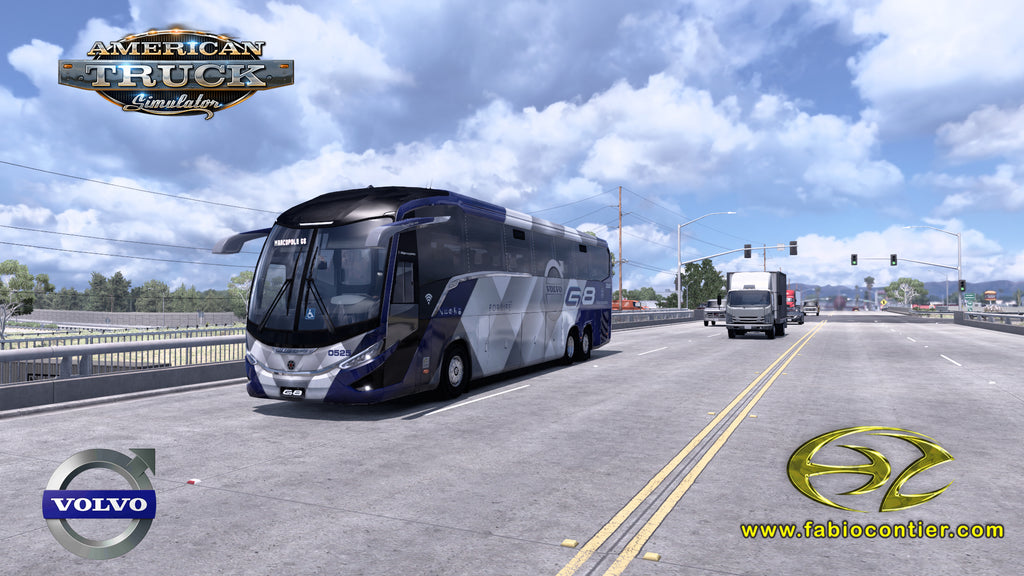 ATS Mod Bus G8 VOLVO 6x2 1200 Premium