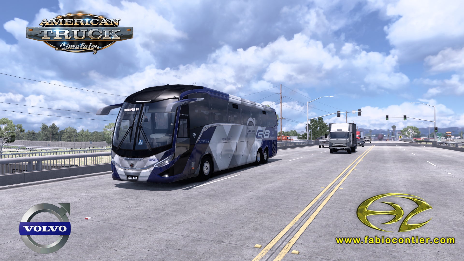 ATS Mod Bus G8 VOLVO 6x2 1200 Premium
