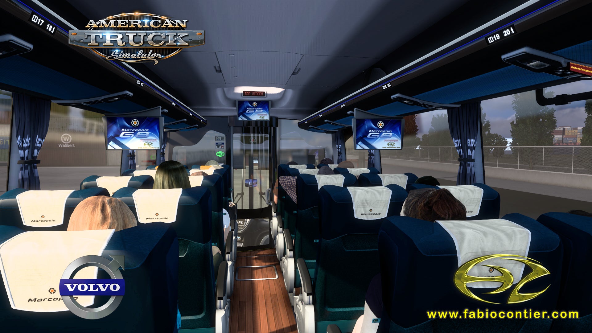 ATS Mod Bus G8 VOLVO 6x2 1200 Premium