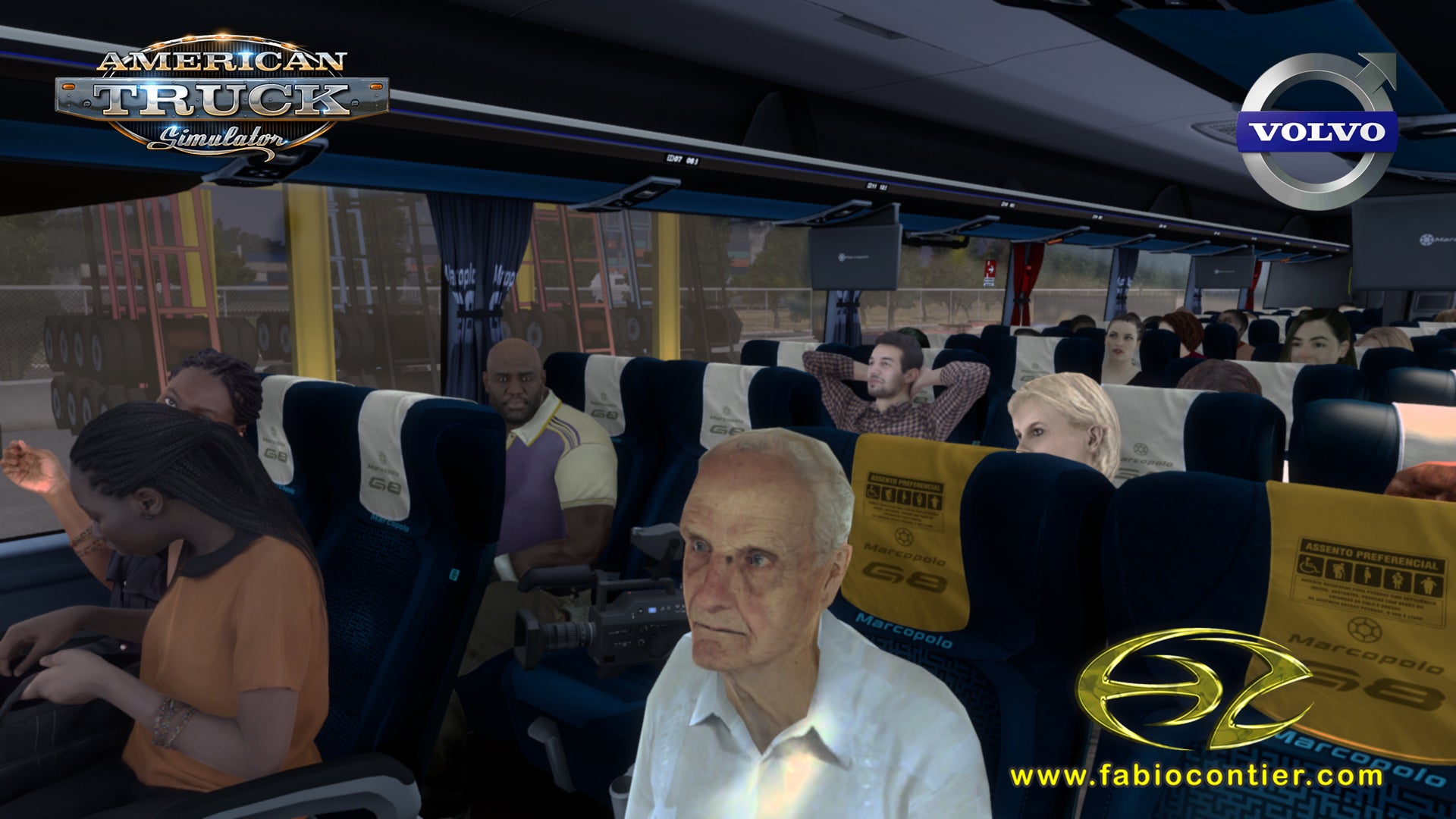 ATS Mod Bus G8 VOLVO 6x2 1200 Premium