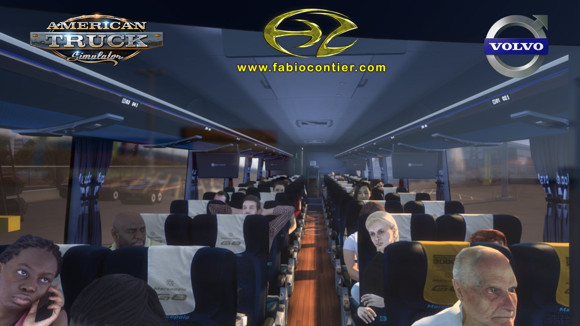 ATS Mod Bus G8 VOLVO 6x2 1200 Premium