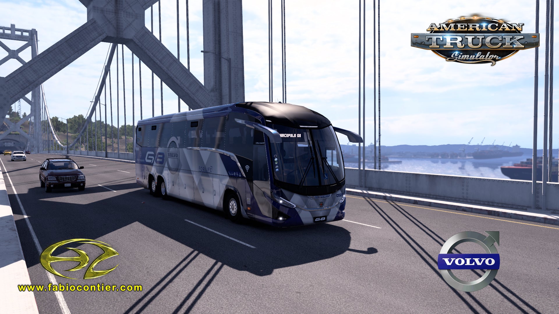 ATS Mod Bus G8 VOLVO 6x2 1200 Premium