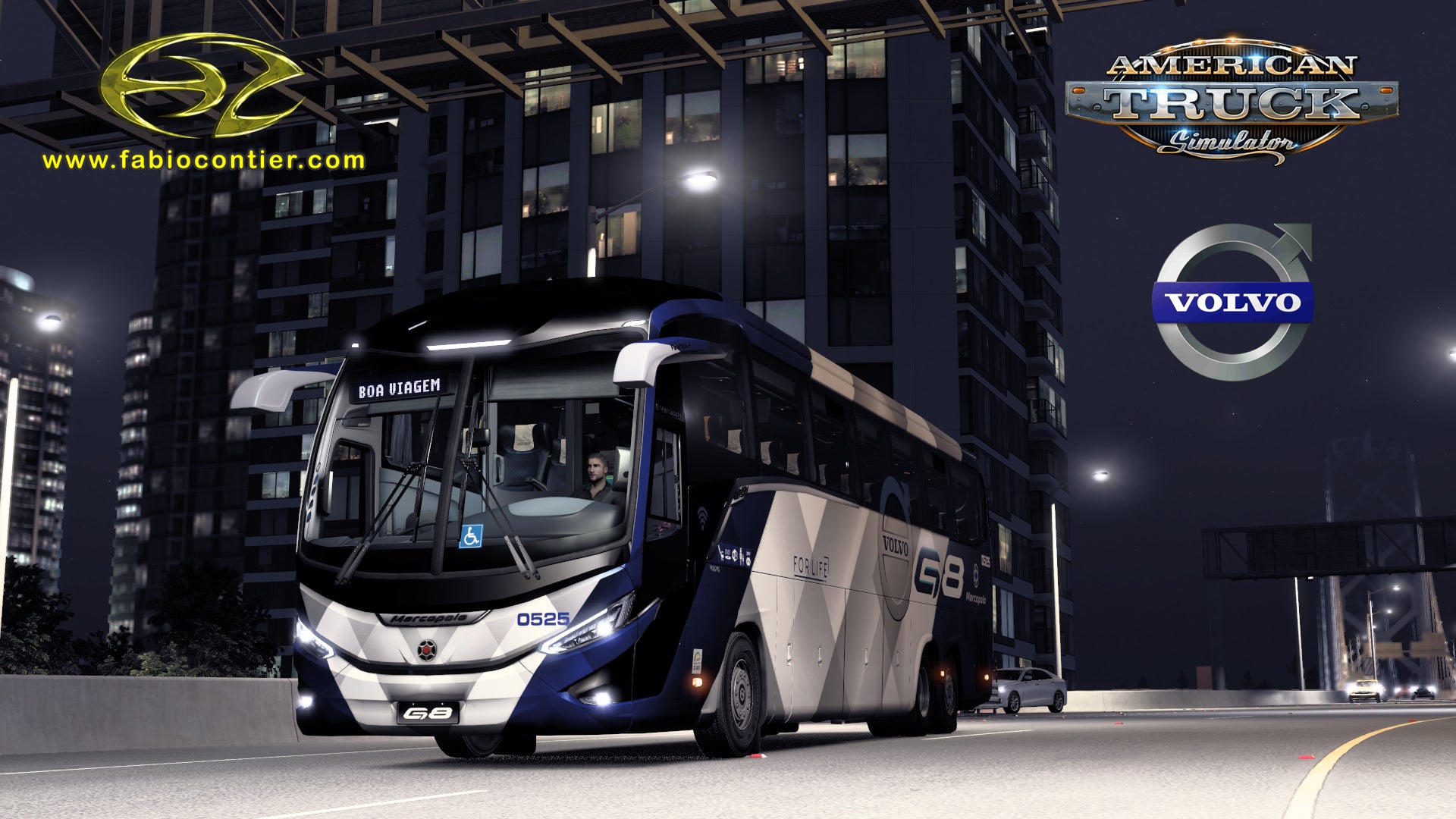 ATS Mod Bus G8 VOLVO 6x2 1200 Premium