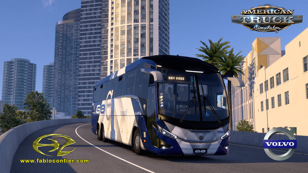 ATS Mod Bus G8 VOLVO 6x2 1200 Premium