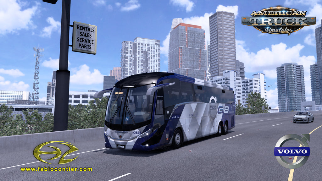 ATS Mod Bus G8 VOLVO 6x2 1200 Premium