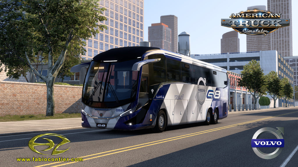 ATS Mod Bus G8 VOLVO 6x2 1200 Premium