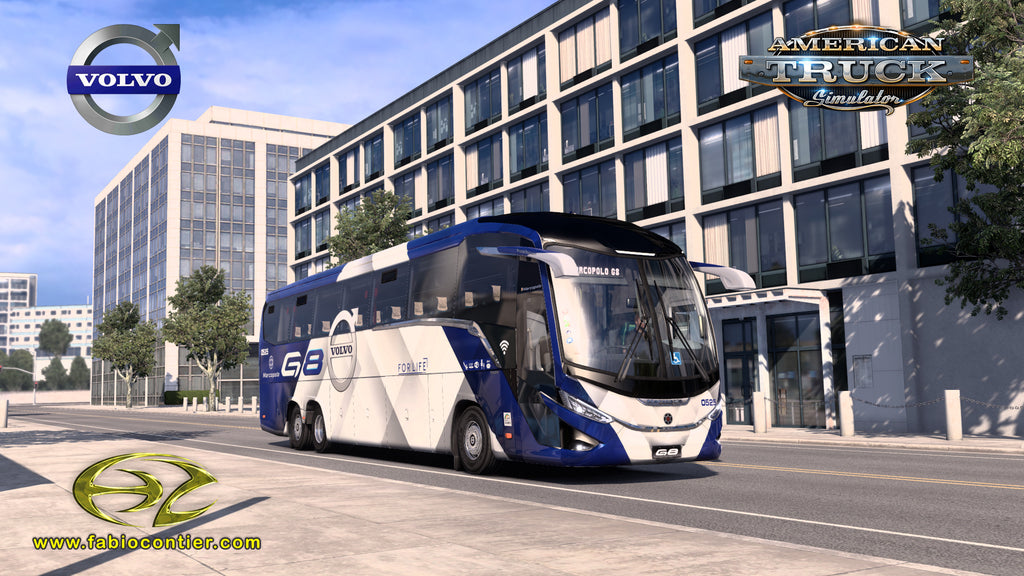 ATS Mod Bus G8 VOLVO 6x2 1200 Premium