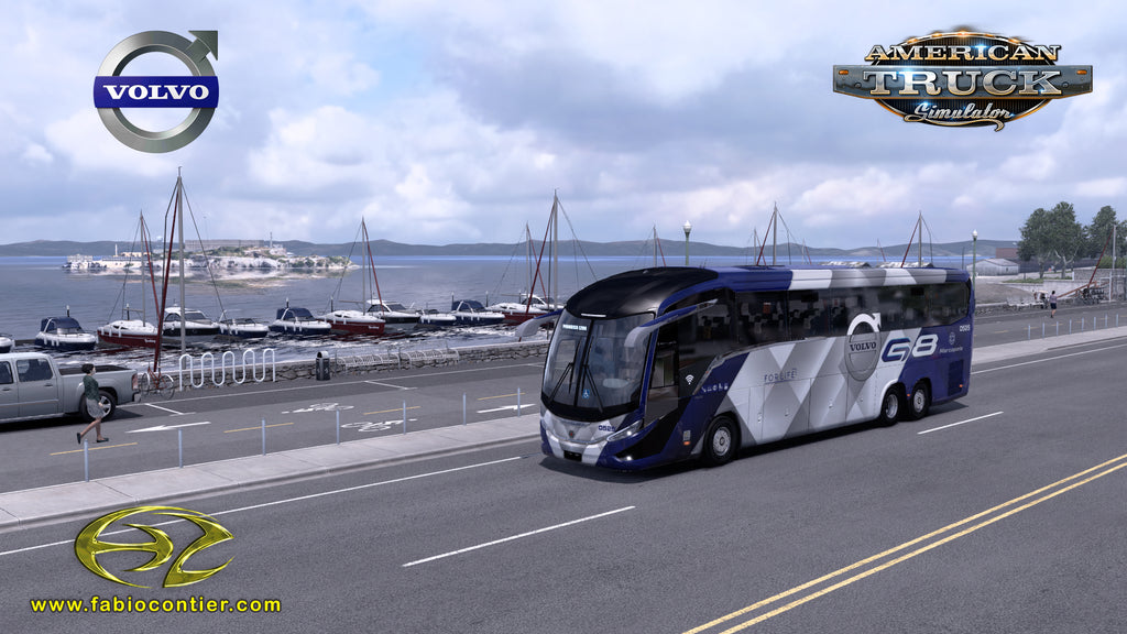 ATS Mod Bus G8 VOLVO 6x2 1200 Premium