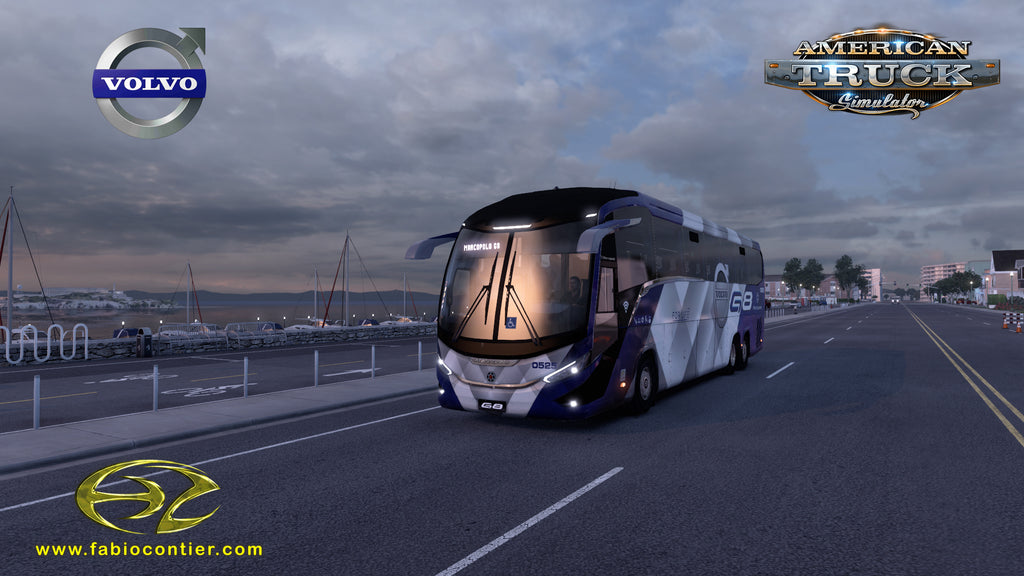 ATS Mod Bus G8 VOLVO 6x2 1200 Premium