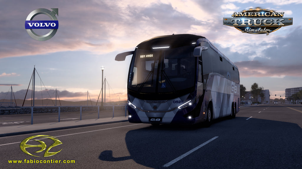 ATS Mod Bus G8 VOLVO 6x2 1200 Premium