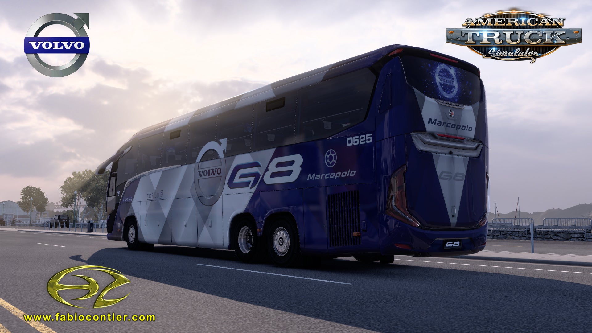ATS Mod Bus G8 VOLVO 6x2 1200 Premium