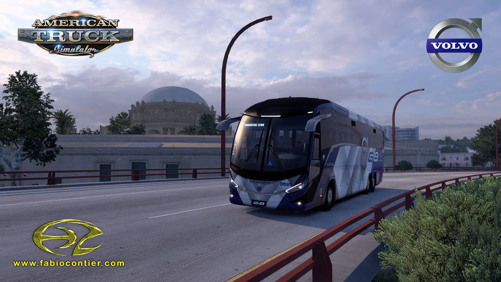 ATS Mod Bus G8 VOLVO 6x2 1200 Premium