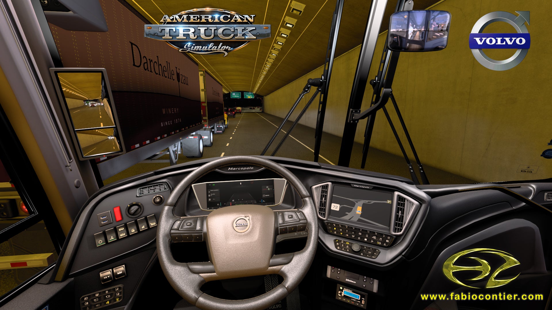 ATS Mod Bus G8 VOLVO 6x2 1200 Premium