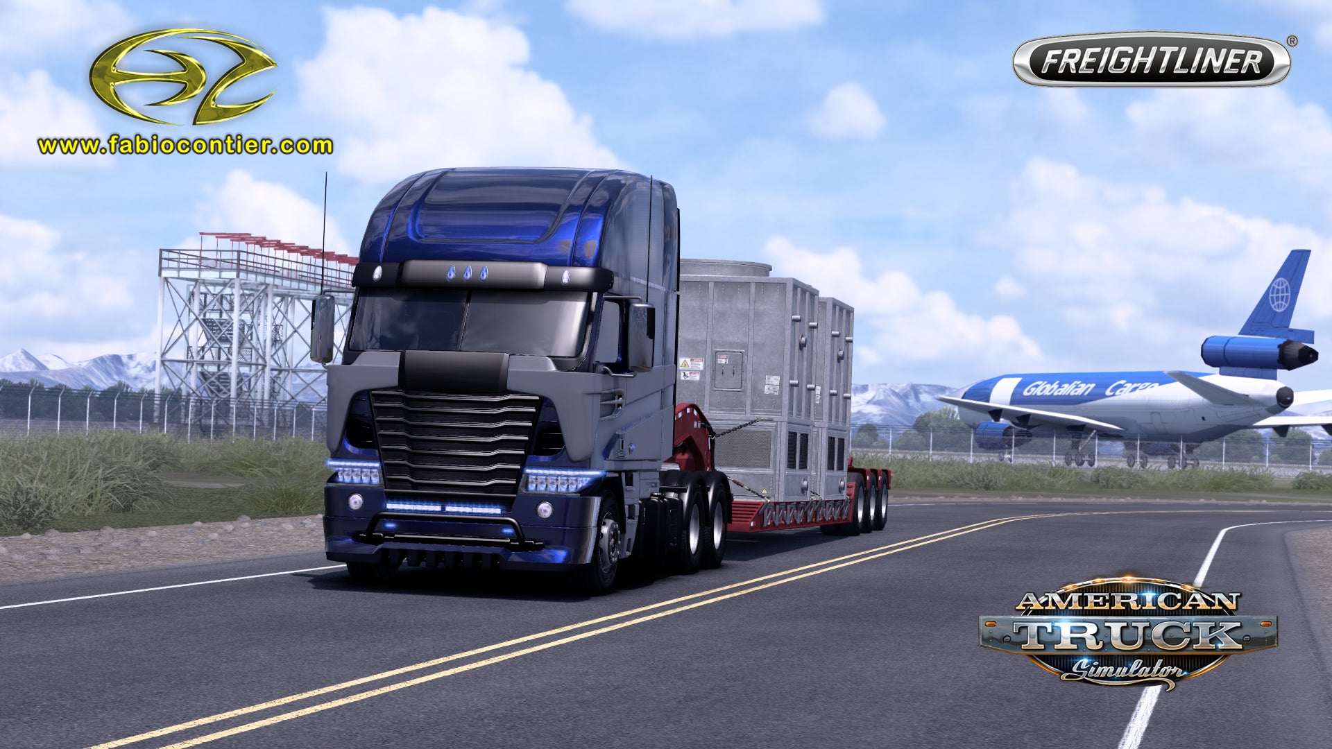 ATS Mod Truck Galvatron - 2 EM 1 - Mod Robotnik Freightliner Argosy