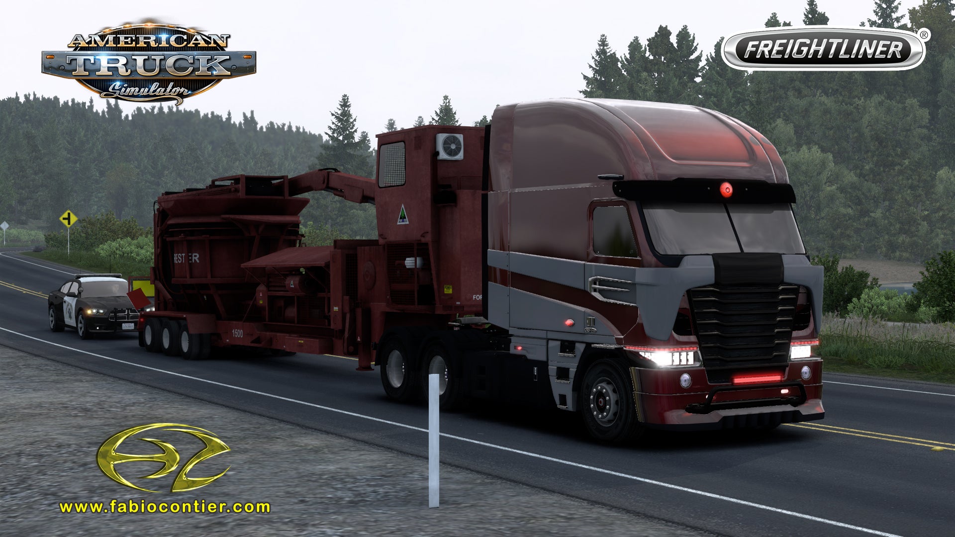 Camión ATS Mod Galvatron - 2 en 1 - Mod Robotnik Freightliner Argosy 