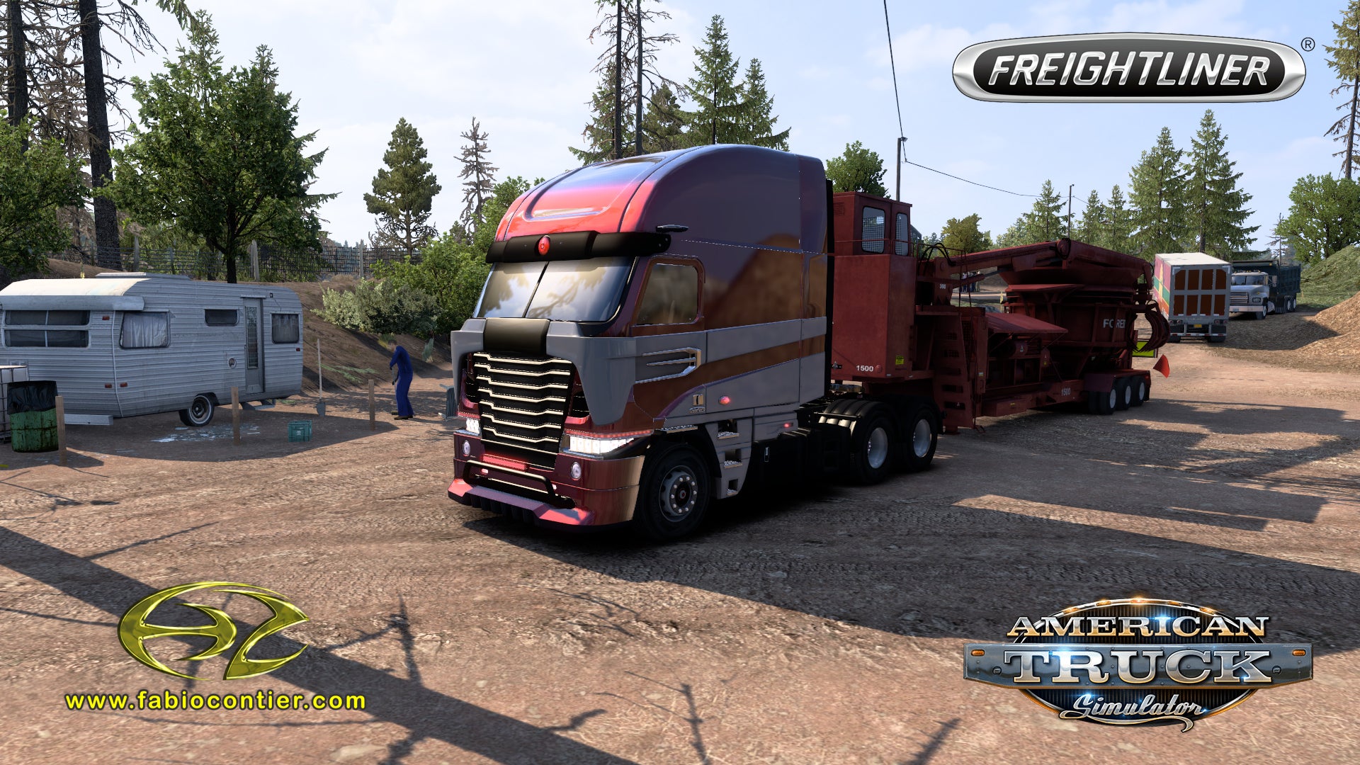 Camión ATS Mod Galvatron - 2 en 1 - Mod Robotnik Freightliner Argosy 