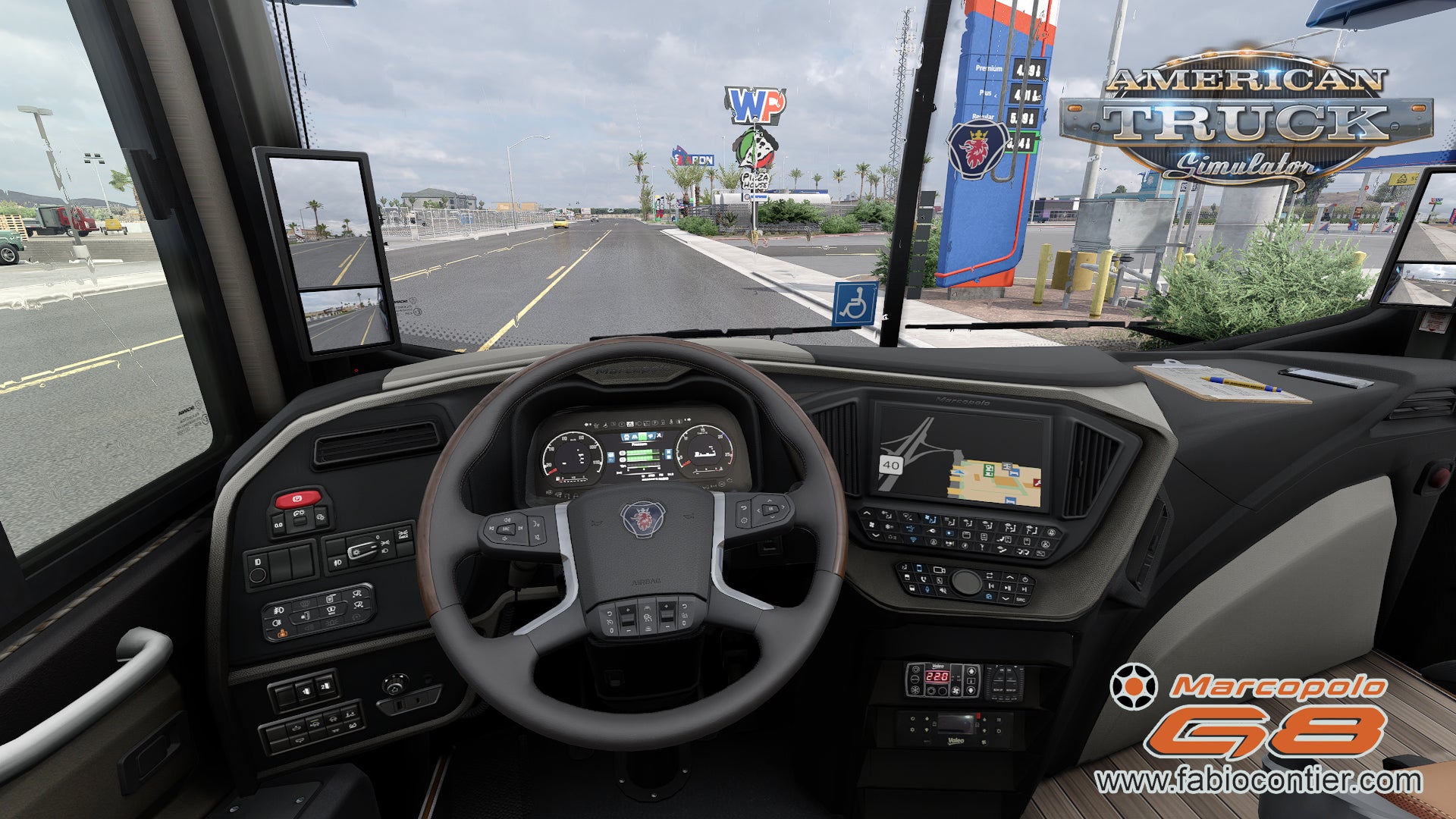 ATS Mod Bus G8 DD 1800 Scania 8x2 Marcopolo