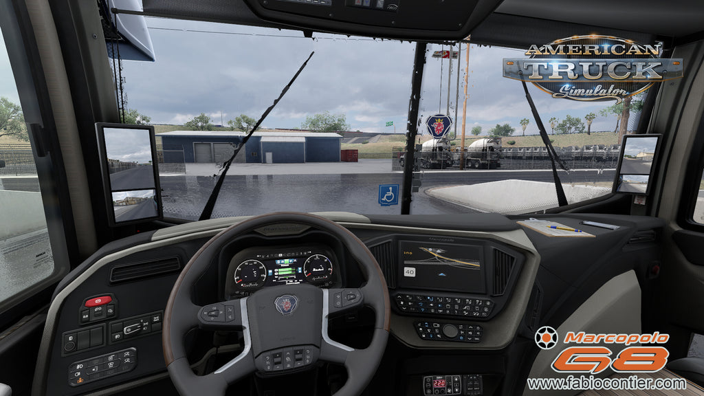 ATS Mod Bus G8 DD 1800 Scania 8x2 Marcopolo