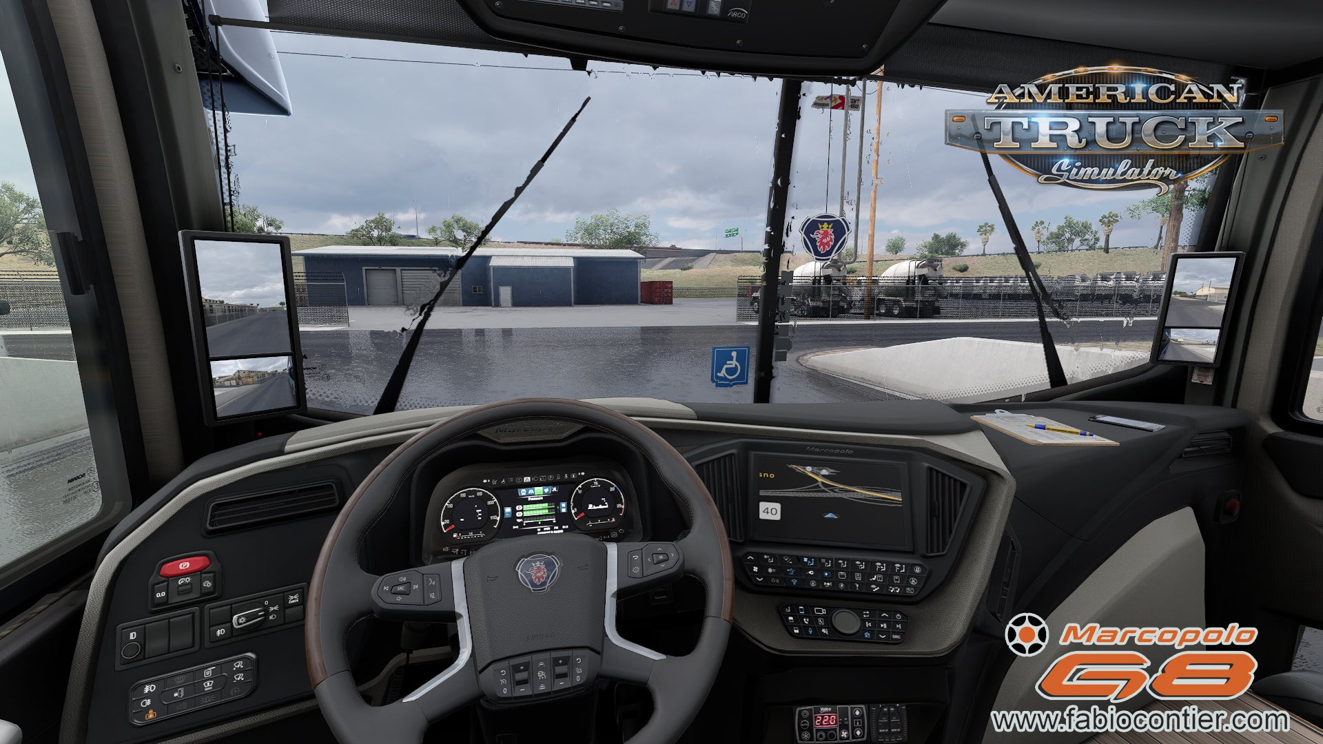 ATS Mod Bus G8 DD 1800 Scania 8x2 Marcopolo