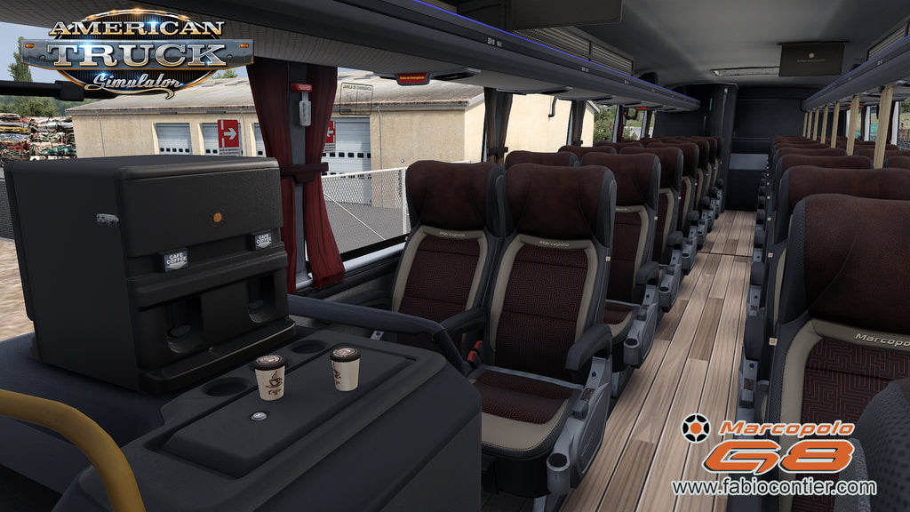ATS Mod Bus G8 DD 1800 Scania 8x2 Marcopolo
