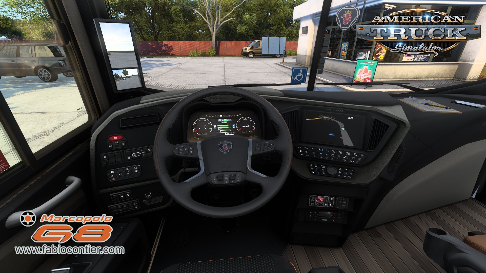 ATS Mod Bus G8 DD 1800 Scania 8x2 Marcopolo