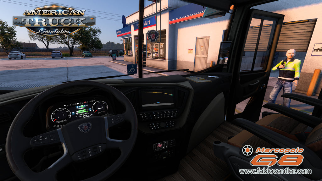 ATS Mod Bus G8 DD 1800 Scania 8x2 Marcopolo