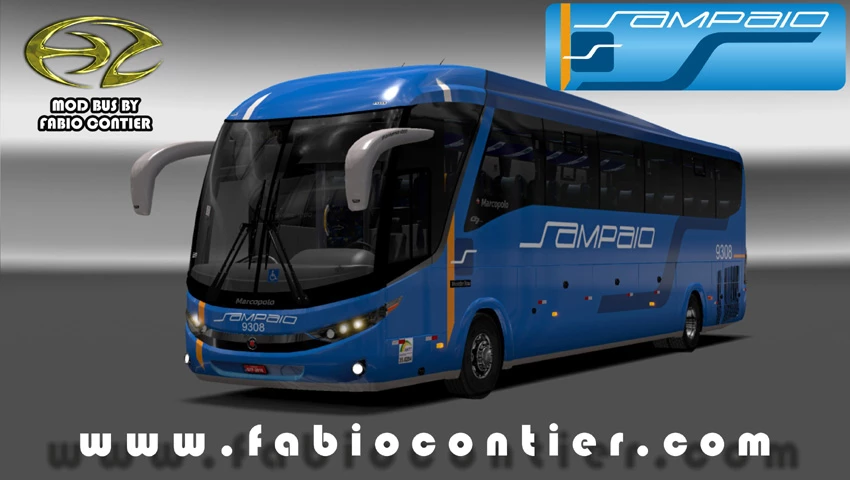 ETS2 Série G7 Marcopolo 4x2 com 4 interiores