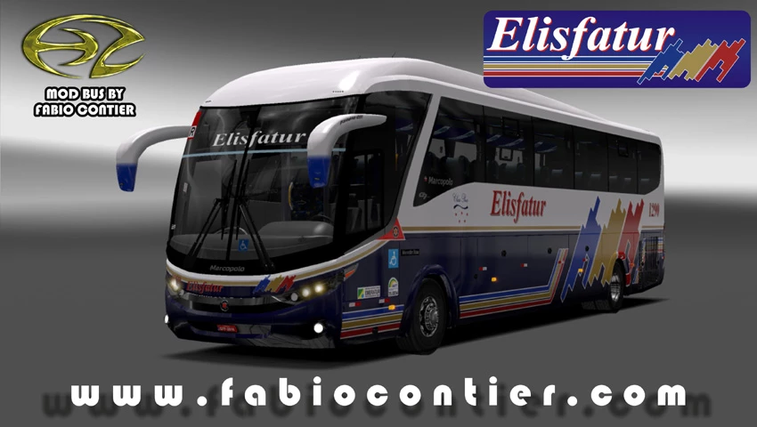 ETS2 Série G7 Marcopolo 4x2 com 4 interiores