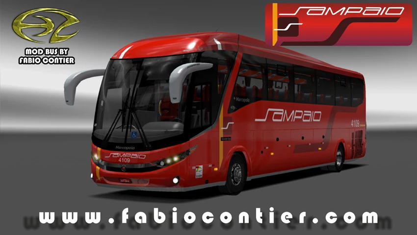ETS2 Série G7 Marcopolo 4x2 com 4 interiores