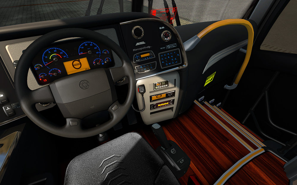 ETS2 Mod Bus G7 Volvo Facelift 6x2 Executivo