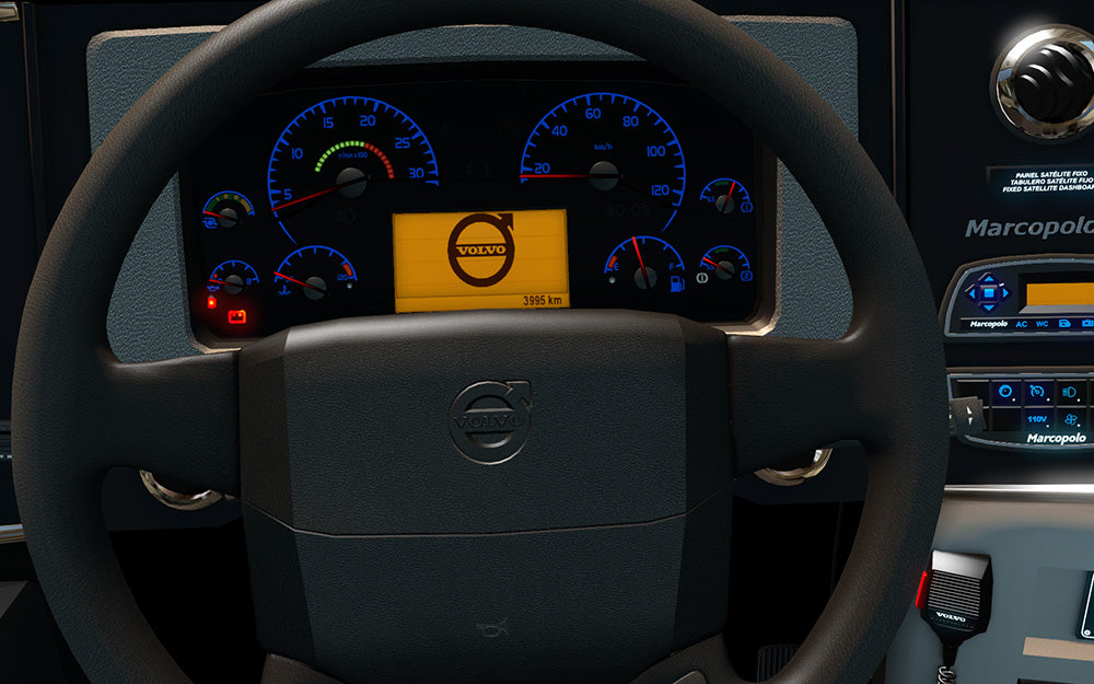 ETS2 Mod Bus G7 Volvo Facelift 6x2 Executivo