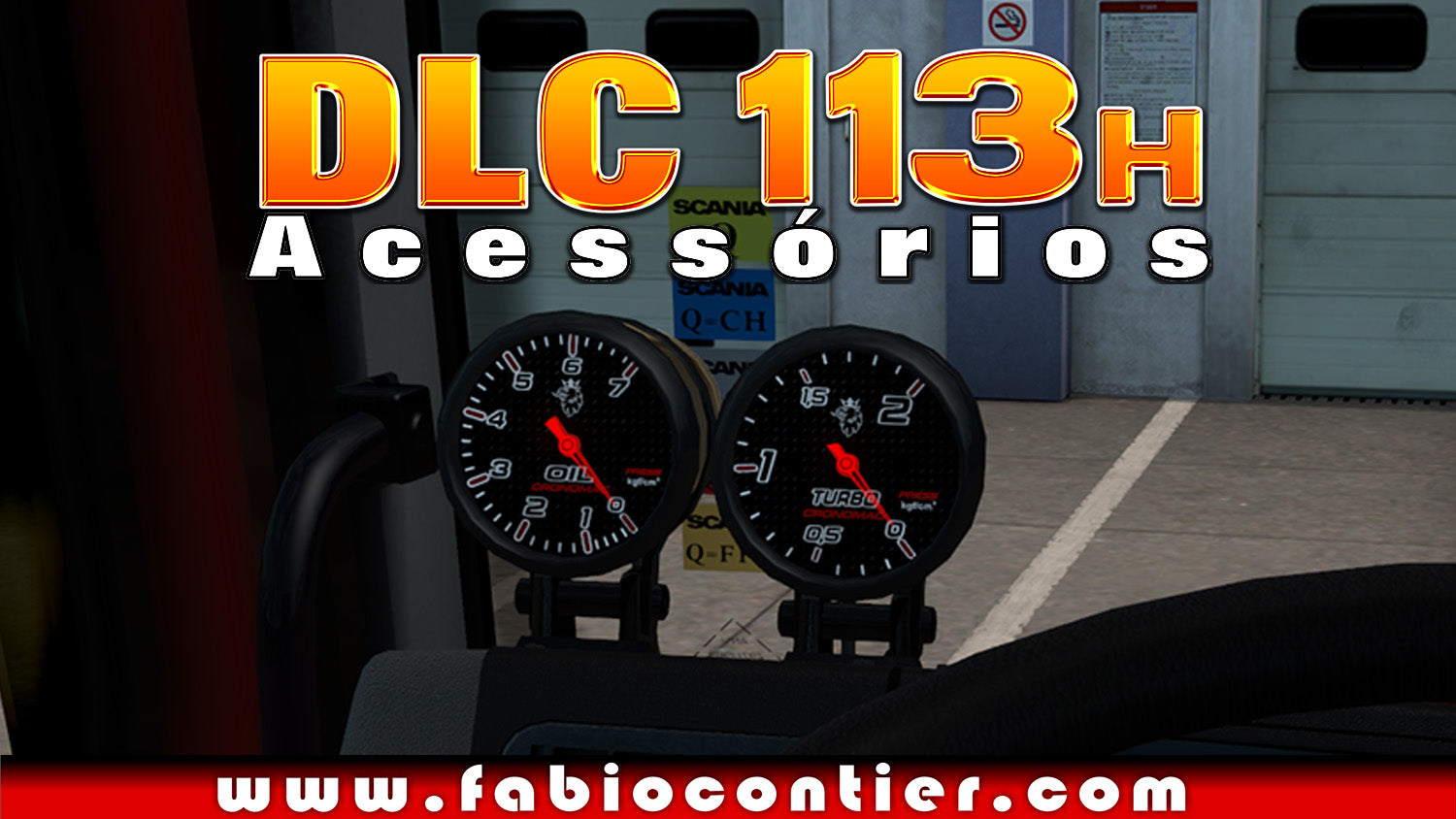 ETS2 Mod DLC Acessórios para a 113H Bicuda Exclusivo