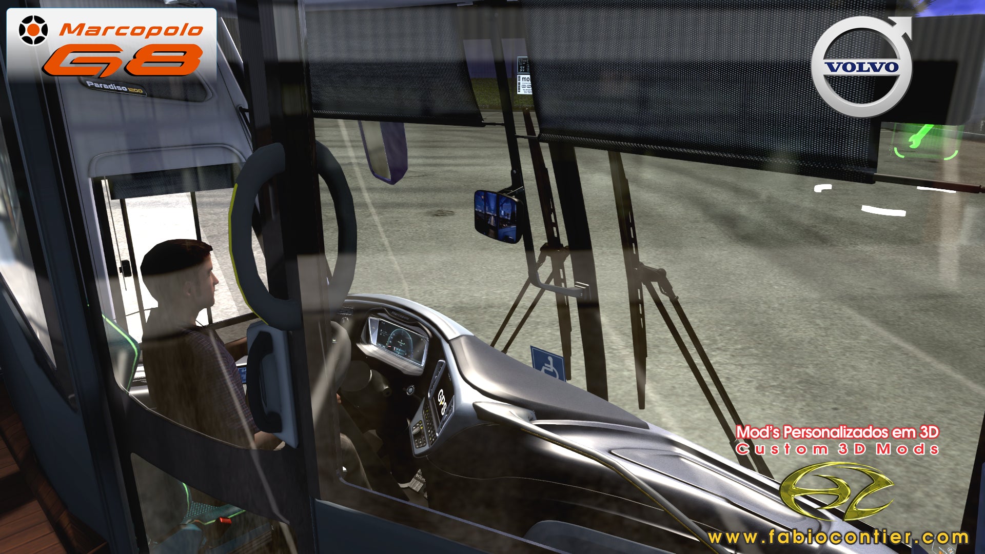 ETS2 Mod Bus G8 VOLVO 6x2 1200 Ejecutivo 