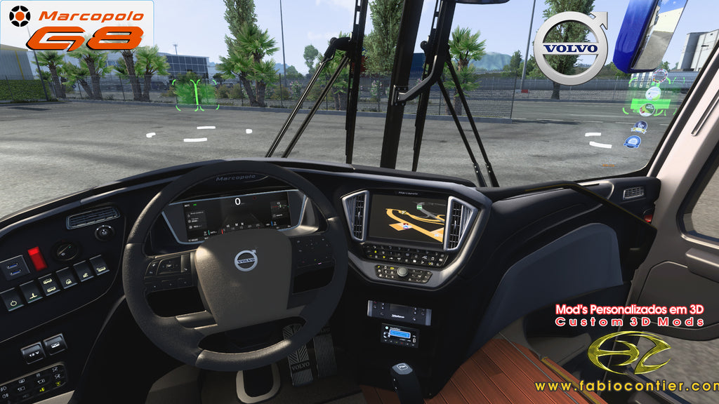 ETS2 Mod Bus G8 VOLVO 6x2 1200 Ejecutivo 