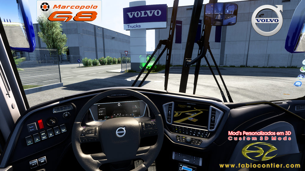 ETS2 Mod Bus G8 VOLVO 6x2 1200 Ejecutivo 