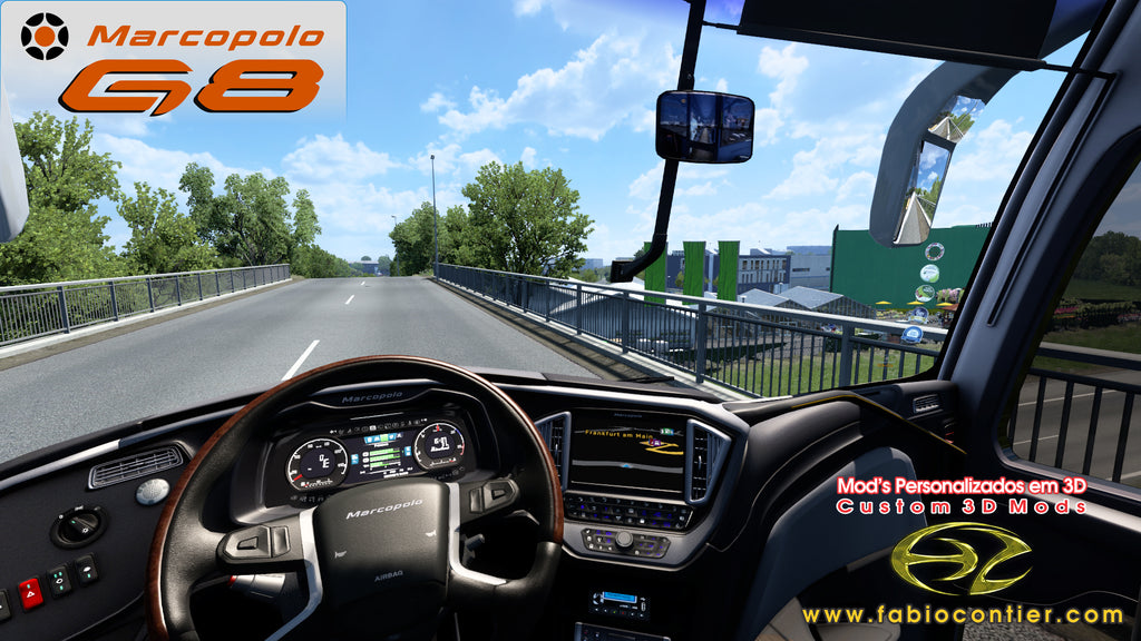 ETS2 Mod Bus G8 6x2 Scania Premium