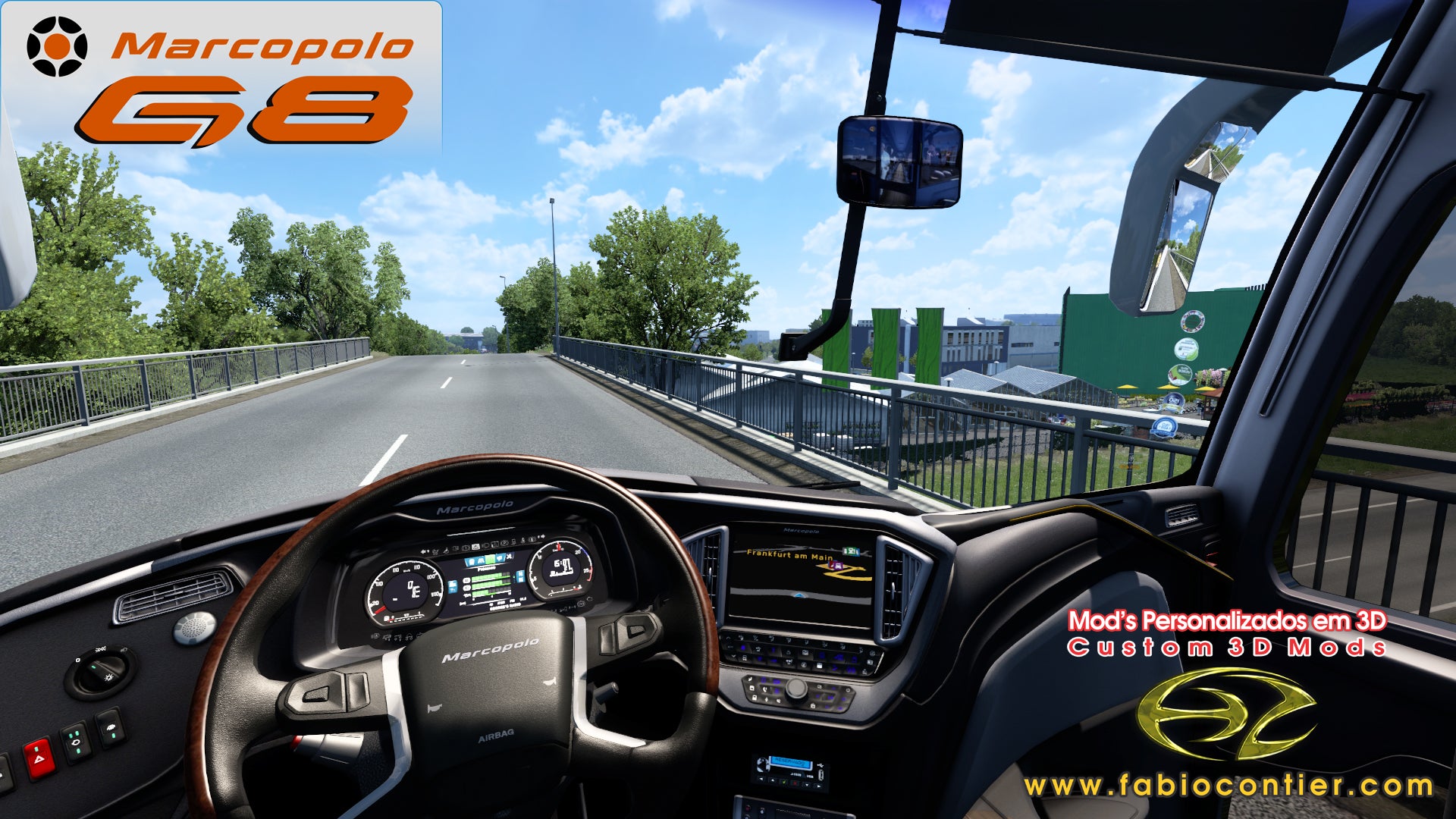 ETS2 Mod Bus G8 6x2 Scania Premium