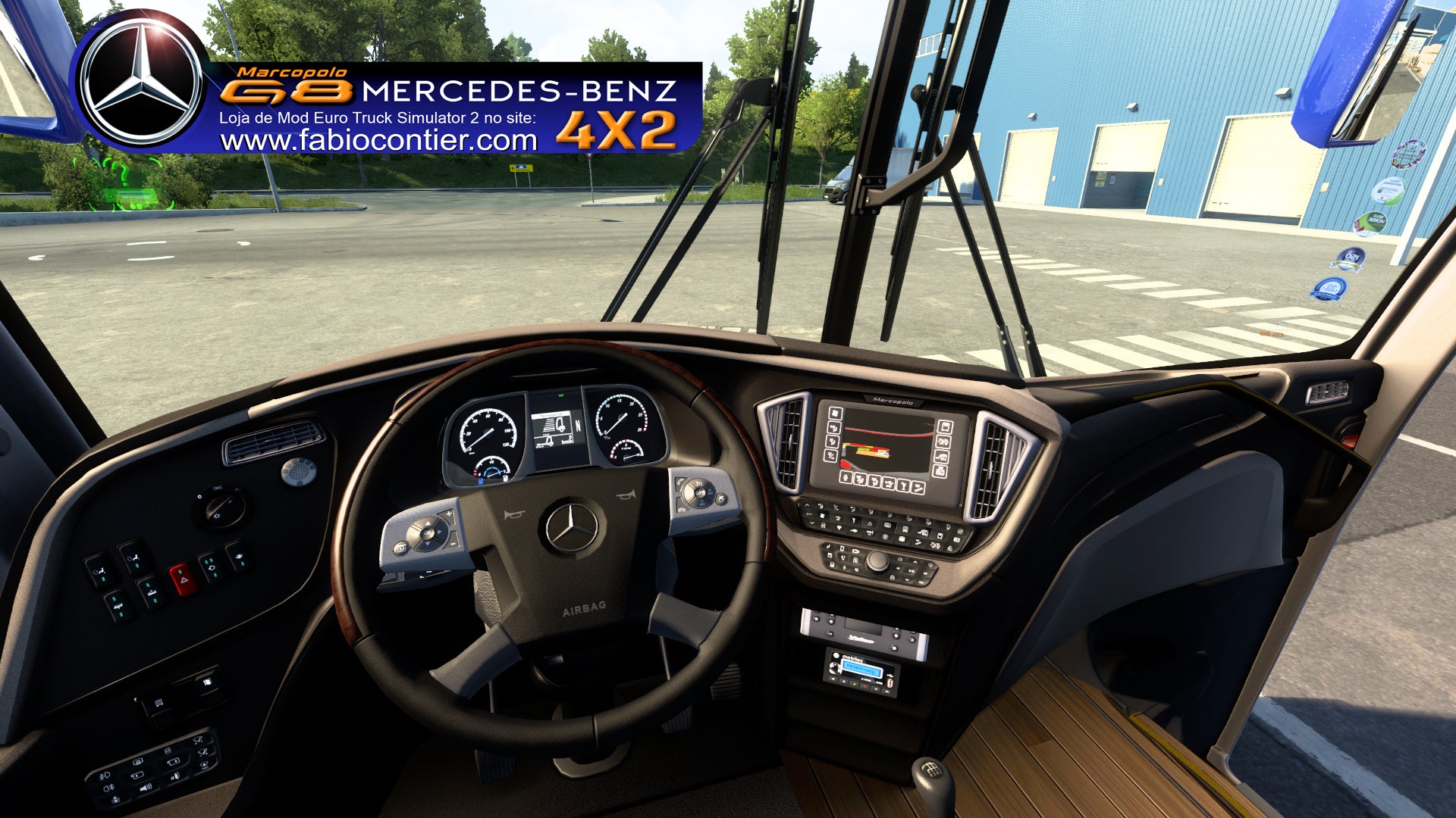 ETS2 Mod Bus G8 4x2 Mercedes-Benz Executivo