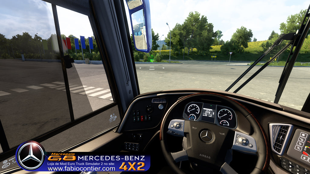 ETS2 Mod Bus G8 4x2 Mercedes-Benz Executivo