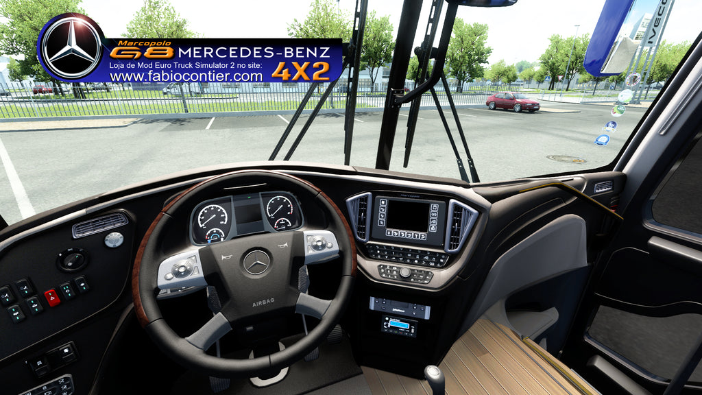 ETS2 Mod Bus G8 4x2 Mercedes-Benz Executivo