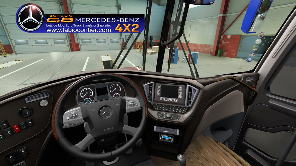 ETS2 Mod Bus G8 4x2 Mercedes-Benz Executivo