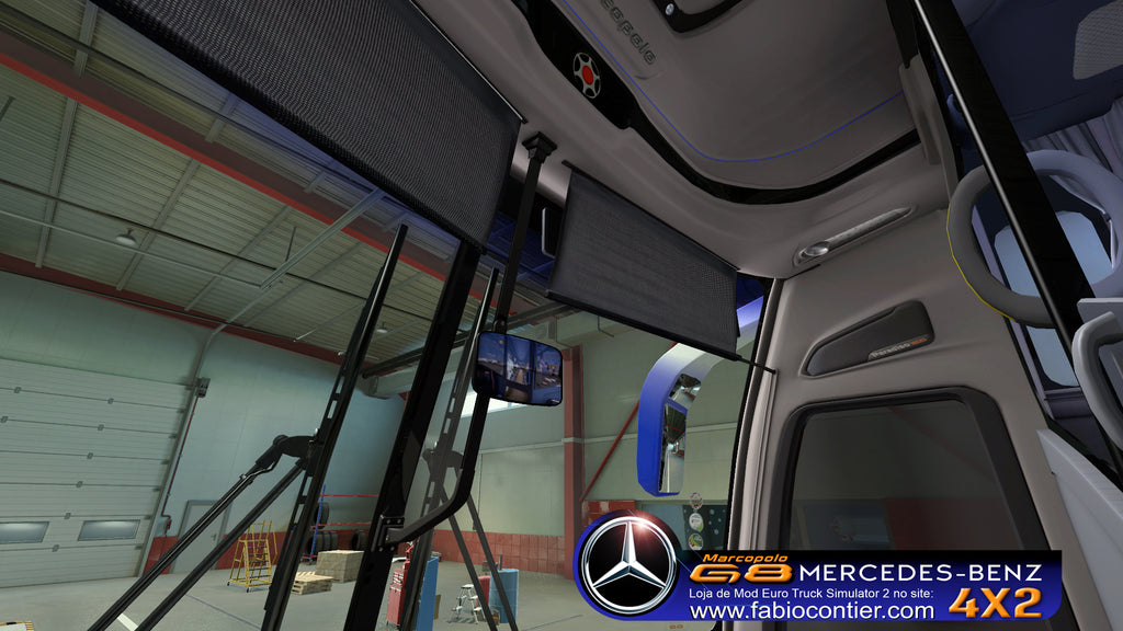 ETS2 Mod Bus G8 4x2 Mercedes-Benz Executivo