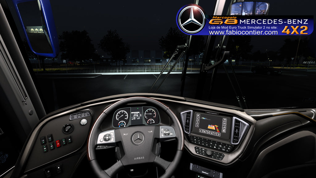 ETS2 Mod Bus G8 4x2 Mercedes-Benz Executivo