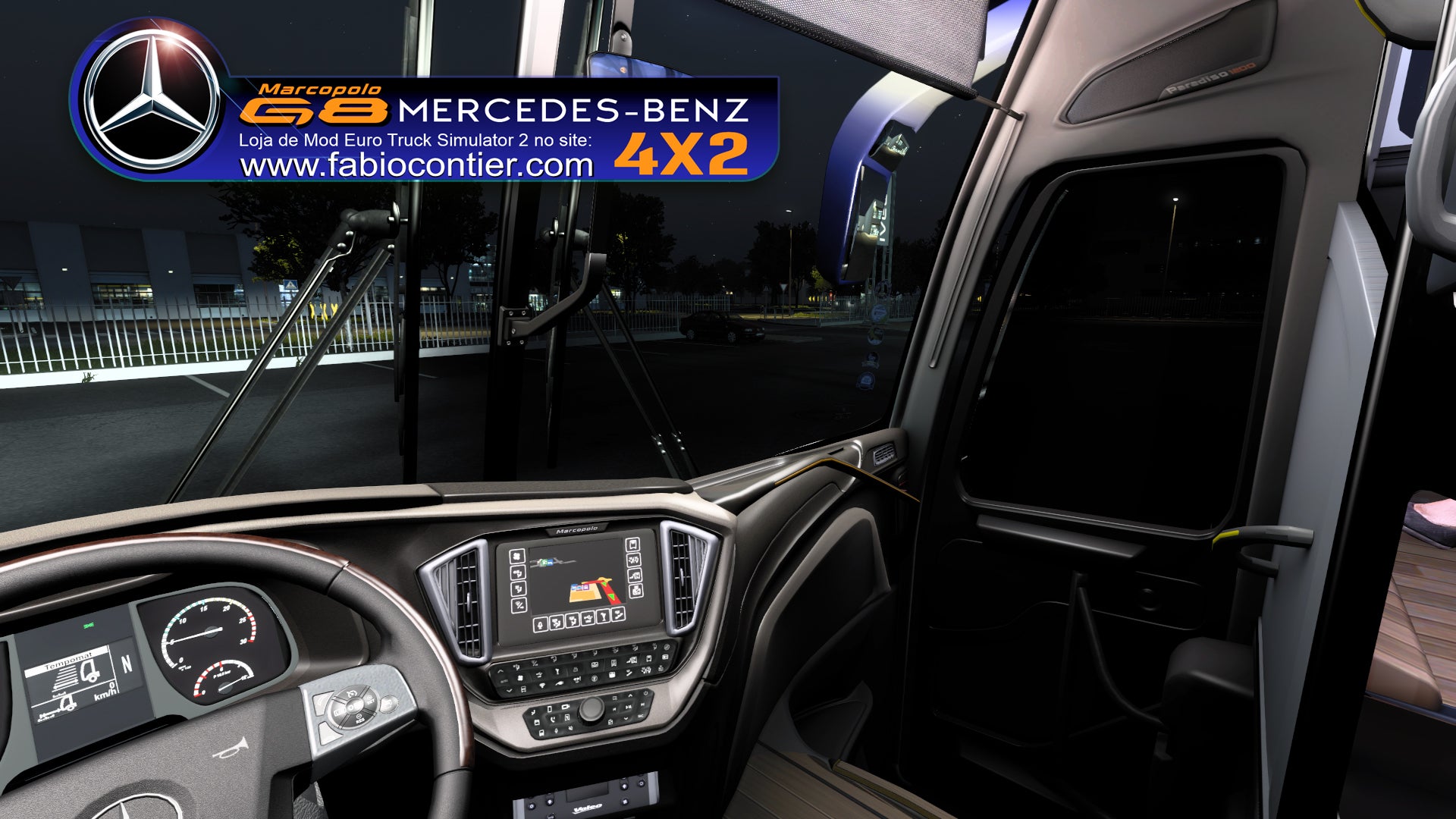 ETS2 Mod Bus G8 4x2 Mercedes-Benz Executivo