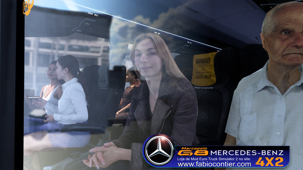 ETS2 Mod Bus G8 4x2 Mercedes-Benz Executivo